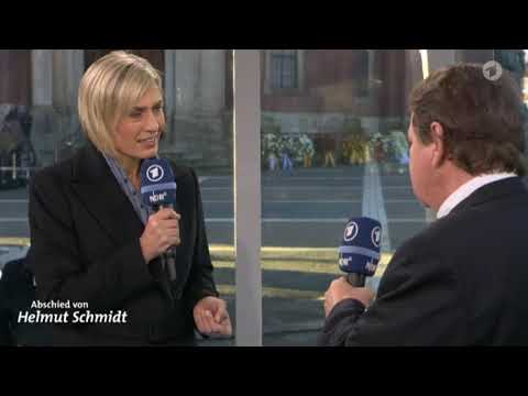 ARD Sondersendung Abschied von Helmut Schmidt