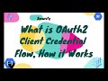 OAuth 2 0 Explained Mastering Client Credentials Flow In Minutes