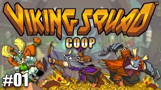 Viking Squad - Online 3 player Co-Op Ep 01