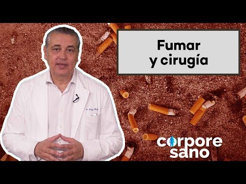 ¿Por qué hay que dejar de fumar antes y después de una cirugía? I Corpore Sano