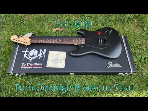 Fender To The Stars Limited Edition Tom Delonge "Blackout" Stratocaster 2024 - Satin Black Bild 16