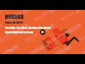 Portable Fire Hose Binding Machines Operating Instructions