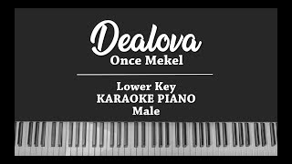 Download lagu Dealova (LOWER KARAOKE PIANO COVER) Once Mekel mp3