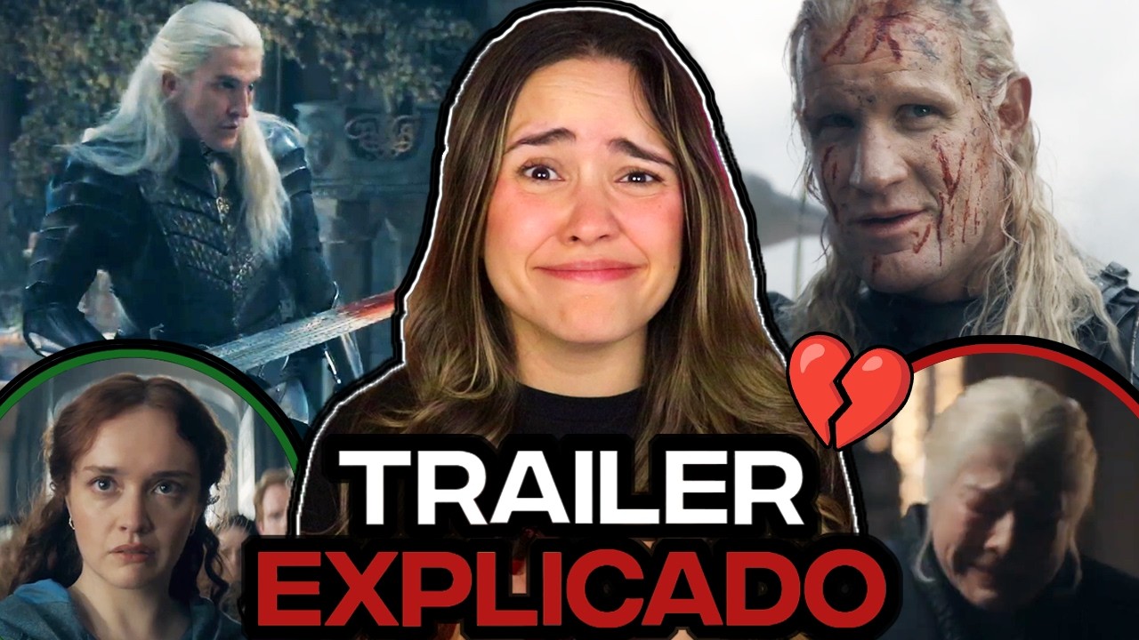 AEMOND VS. DAEMON 💔 más mu3ertes, Rhaenyra descosolada | EXPLICADO trailer HOTD temporada 3