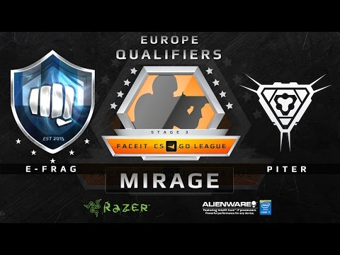 E-Frag vs PITER - Map 2 - Mirage (FACEIT 2015 League EU Qualifiers)