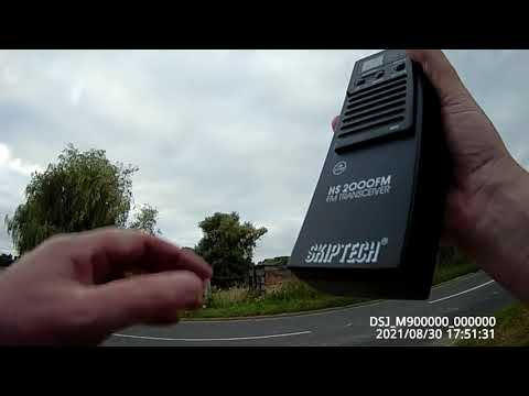 Skiptech HS2000FM CB27/91 UK FM CB radio Handheld - Field test
