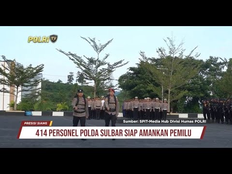 POLDA KALTENG &amp; SUMBAR APEL GELAR PASUKAN PENGAMANAN PEMILU DI BRIMOB