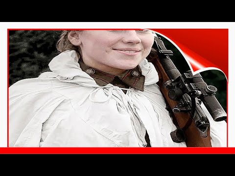 Stunning Colorized Photos Of Legendary Soviet Female Snipers From Wwii, Including One Dubbed 😃