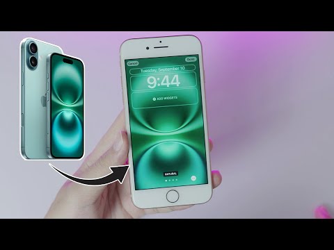 How to Get iPhone 16/Plus Stocks Wallpapers Any iPhone