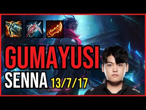 GUMAYUSI - SENNA vs RAKAN Support - KR Challenger - Patch 11.6