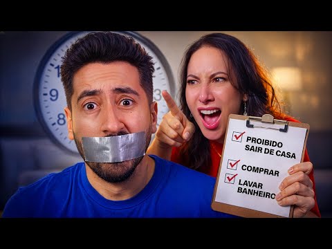 NUNCA MAIS EU DEIXO MINHA ESPOSA CONTROLAR O MEU DIA (ela exagerou?)
