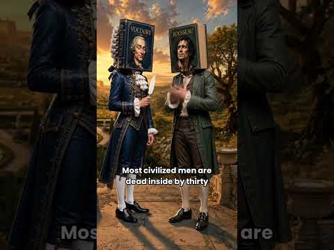 Civilization — Greatest Achievement or Greatest Mistake? 🏛️🌿 Voltaire Vs Rousseau