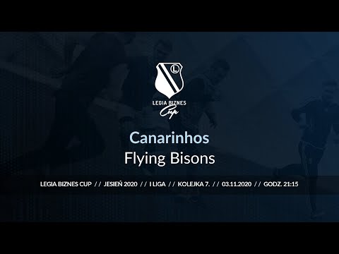Skrót spotkania Canarinhos - Flying Bisons ( Legia Biznes Cup Jesień 2020 )