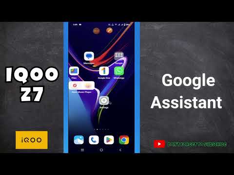 Google Assistant settings || How to use google assistant IQOO Z7