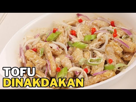 Tofu Dinakdakan Recipe | No Grill (w/ Mayonnaise - Lady's Choice)