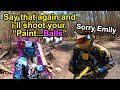 Never ANGER My Girlfriend Paintball Funny Moments Fails