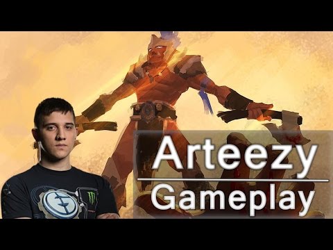 EG.Arteezy Troll Warlord Gameplay - Evil Geniuses