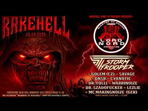 Lord Nord @ Rakehell - 05.04.2025 Supersonic Blue Hell Budapest
