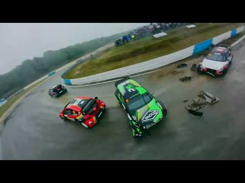 Les moments forts du rallycross de Mayenne, avec Yacco