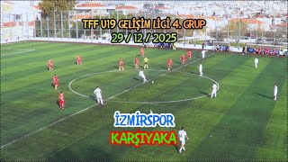 İzmirspor - Karşıyaka | 29/12/2025