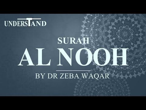 71) Surah Al Nooh (AYAT 1-28) LEC-1 By Dr Zeba Waqar (Tafseer)