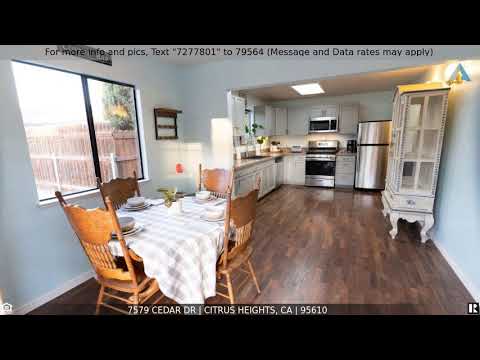 Priced at $448,900 - 7579 Cedar Dr, Citrus Heights, CA 95610