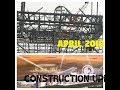 April 2018 Construction Update For Nickelodeon Universe Theme Park At American Dream Meadowlands