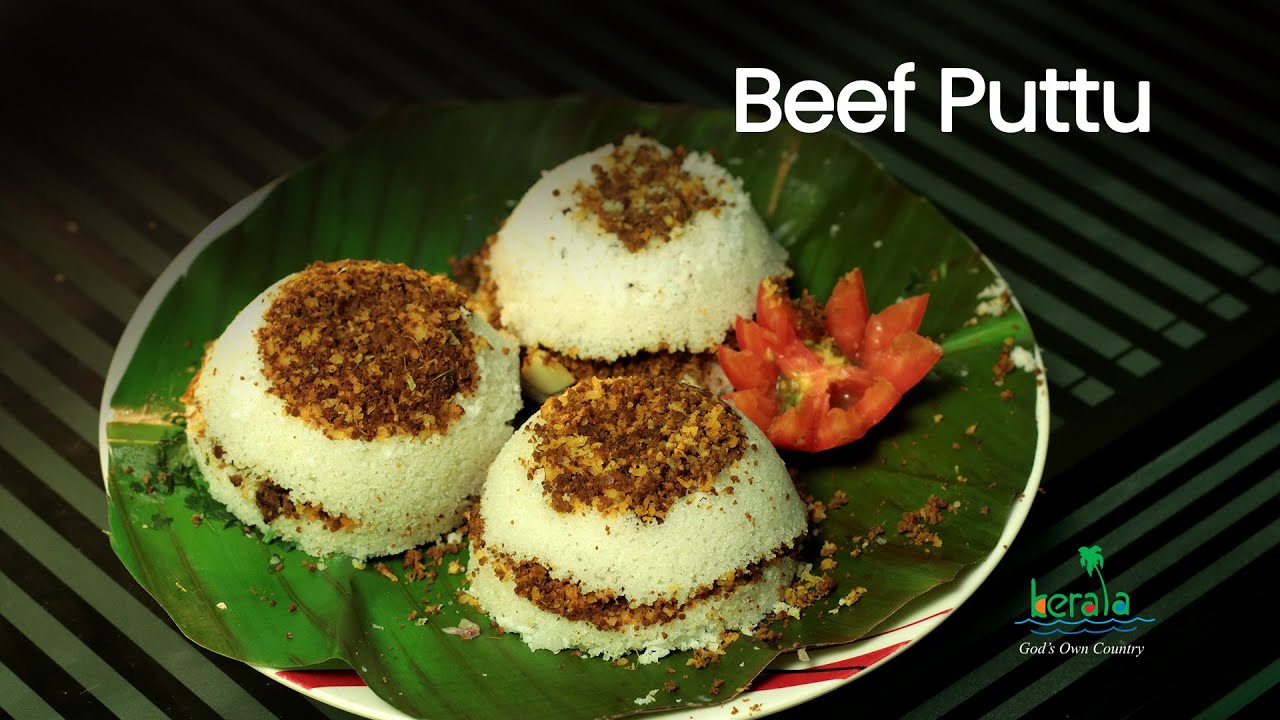 Beef Puttu | Steam cake of Kerala | Malabar Cuisine | Kerala Culinary Tourism