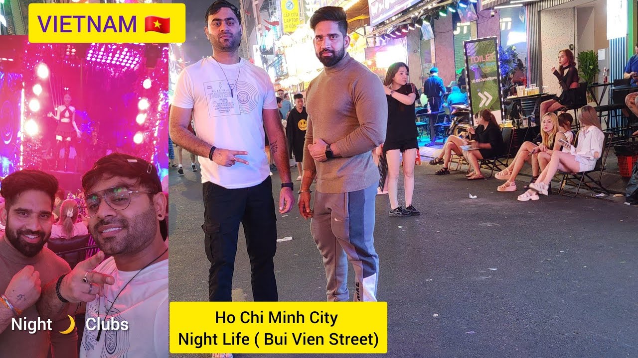 A tourist visits Bui Vien Street and shares his experience of the bustling nightlife.