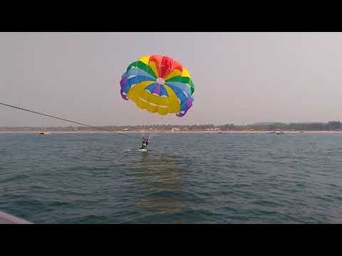 calangute beach paragliding