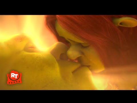 Shrek Forever After - True Loves Kiss Scene