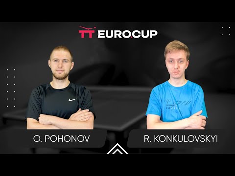 19:40 Oleksandr Pohonov - Roman Konkulovskyi 19.04.2025 TT Euro.Cup Ukraine Master. TABLE 4