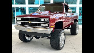 Video Thumbnail for 1987 Chevrolet C/K Truck