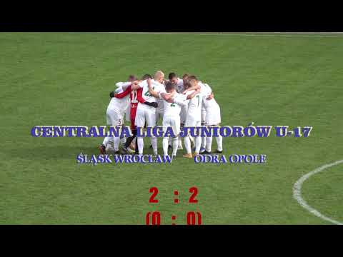 CLJ U-17 Śląsk Wrocław - Odra Opole 2:2 (1:0) 8.10.2020 r.