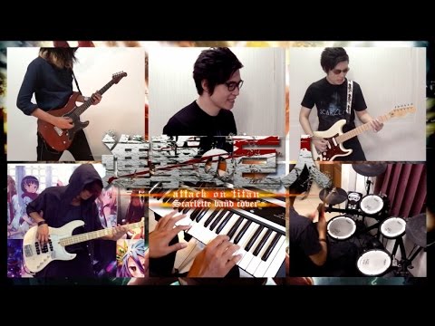 Attack on Titan SS2 OP - Shinzou wo Sasageyo 【Band Cover】 by 【Scarlette】