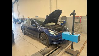 Tesla Headlamp Aim / Alignment Adjustment