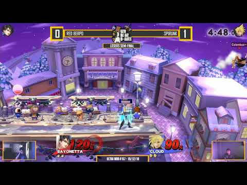 Ultra WBB #157 | Abs  vs Spirunk  - Losers Semi-Final - Super Smash Bros. for Wii U