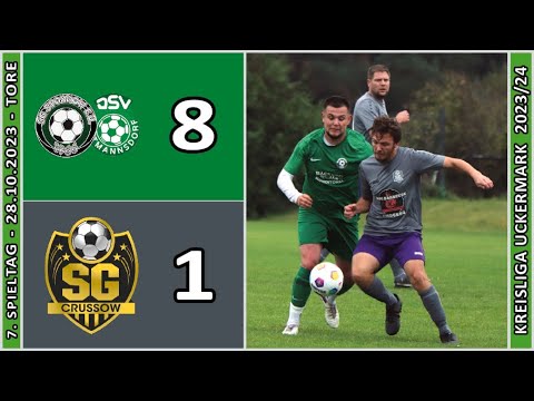 STORKOW/VIETMANNSDORF - SG CRUSSOW 8:1 - Tore [KL UM 2023/24 - 7. Spieltag]