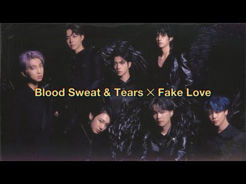 BTS Blood Sweat & Tears X Fake Love [Studio Version Remix] (PTD On Stage)