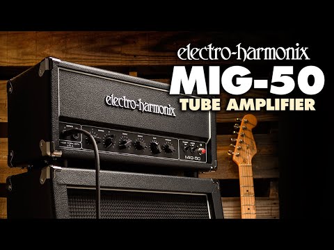 Electro-Harmonix MIG-50 | 2-Channel 50-Watt Tube Guitar Amp Head. New with Full Warranty! image 6