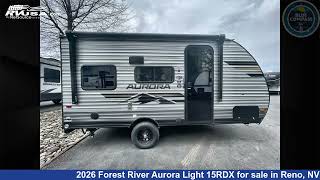 Spectacular 2026 Forest River Aurora Light Travel Trailer RV For Sale in Reno, NV | RVUSA.com