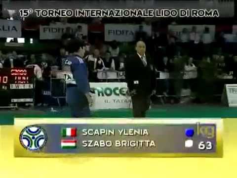 JUDO 2006 World Cup: Ylenia Scapin (ITA) – Brigitta Szabo (HUN)