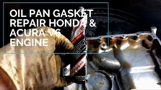How To Replace Oil Pan Gasket Honda Pilot