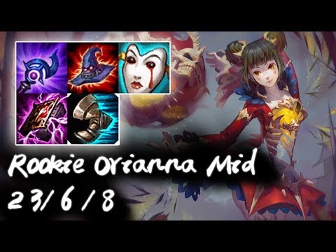 Rookie Challenger Orianna mid vs Syndra | Korea High Elo Replays