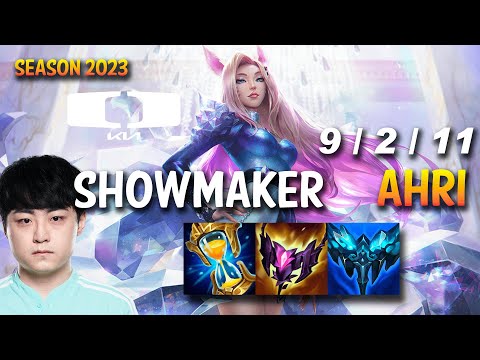 DK Showmaker AHRI vs K'SANTE Mid - KR Ranked