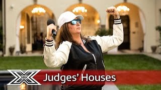 Honey G performs Gangsta&#39;s Paradise for Sharon and Robbie!  | Judges’ Houses | The X Factor 2016