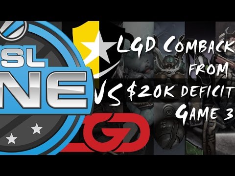 [Dota 2 Highlights] ESL One 2015 HGT vs LGD Game 3
