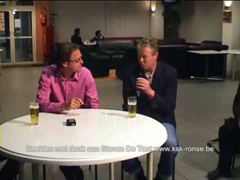 Persbabbel na ksk ronse - kv mechelen 2007