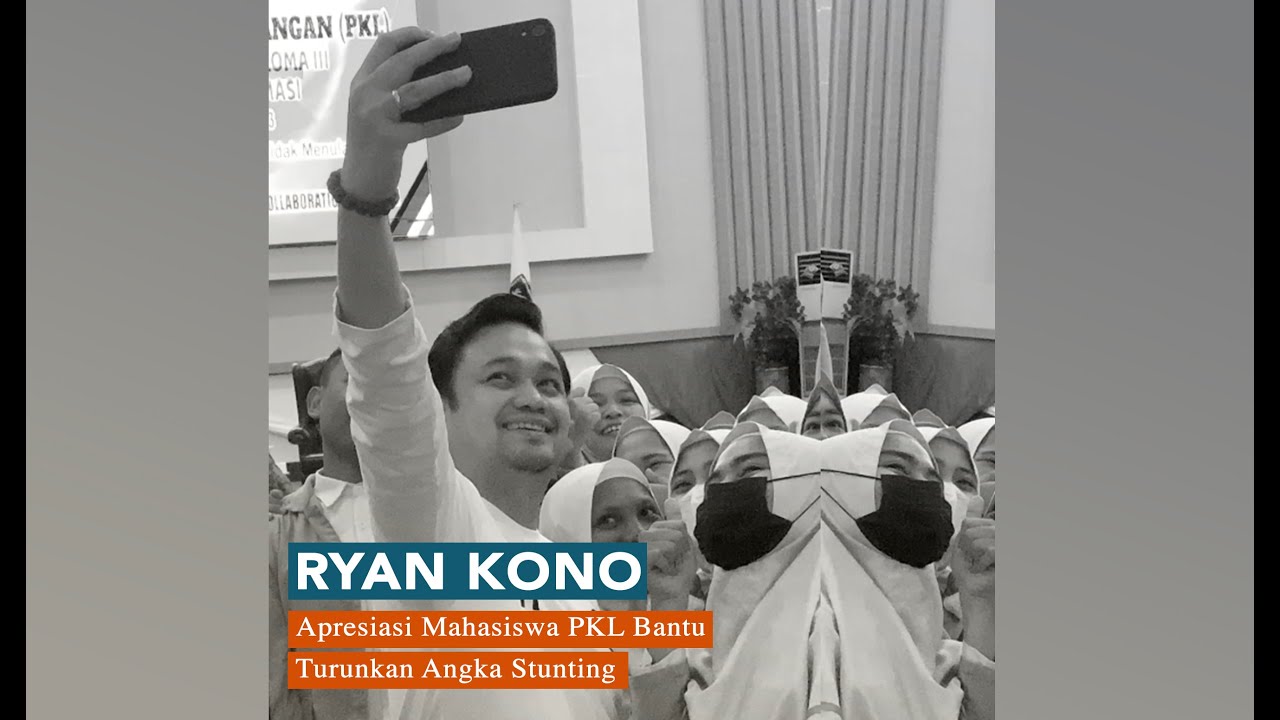 Ryan Kono Beri Apresiasi Mahasiswa PKL Bantu Turunkan Angka Stunting di Kota Gorontalo