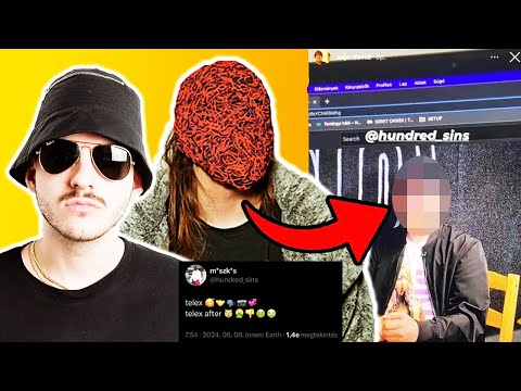 Hundred Sins arcát LELEPLEZTÉK, Azahriah KIAKADT | A Telex After leak
